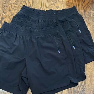 3 Tek Gear Women's Black Athletic Shorts